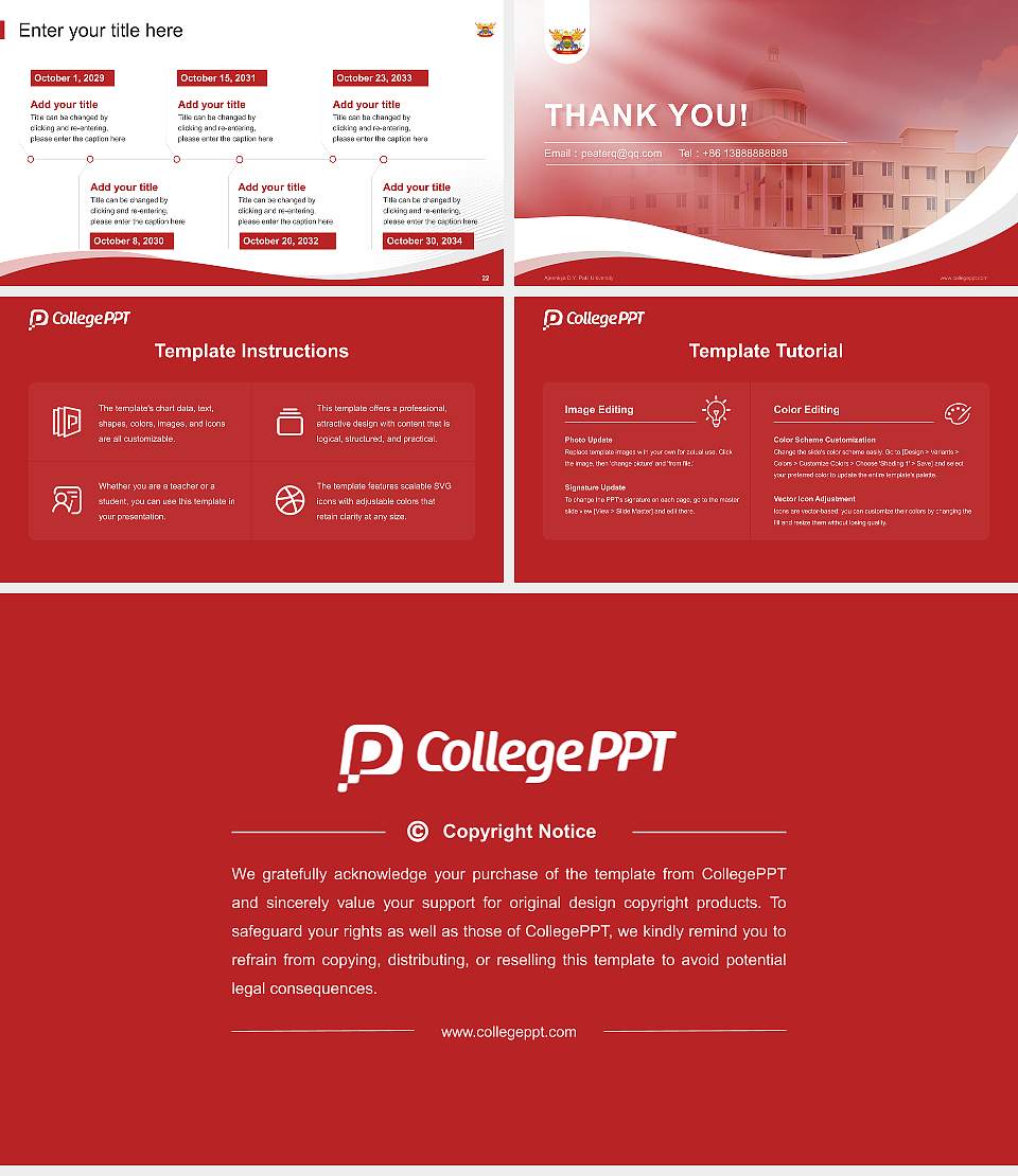 Ajeenkya D.Y. Patil University Lecture Sharing and Networking Event PPT Template16:9 ratio PPT effect preview image4