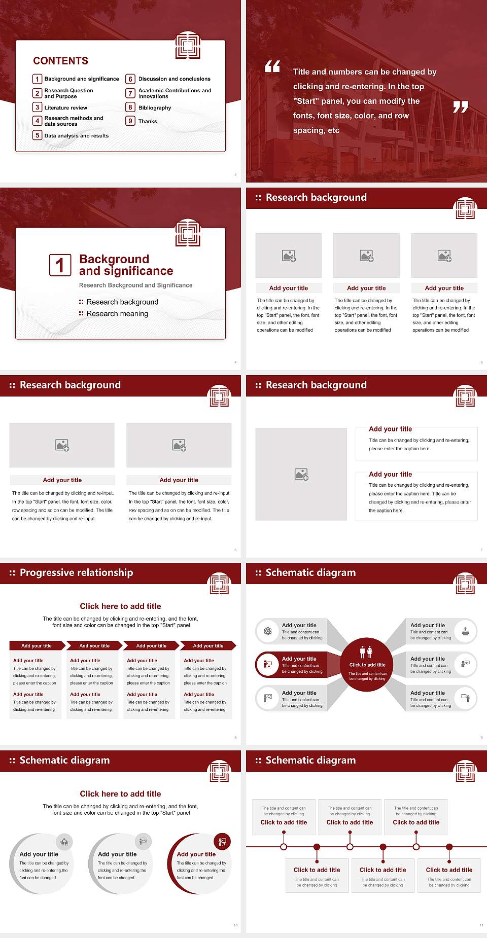 Ahmedabad University Graduation Thesis Defense PPT Template4:3 ratio PPT effect preview image2