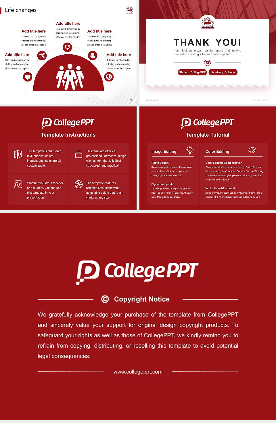 Anna University National Scholarship Defense PPT Template4:3 ratio PPT effect preview image4