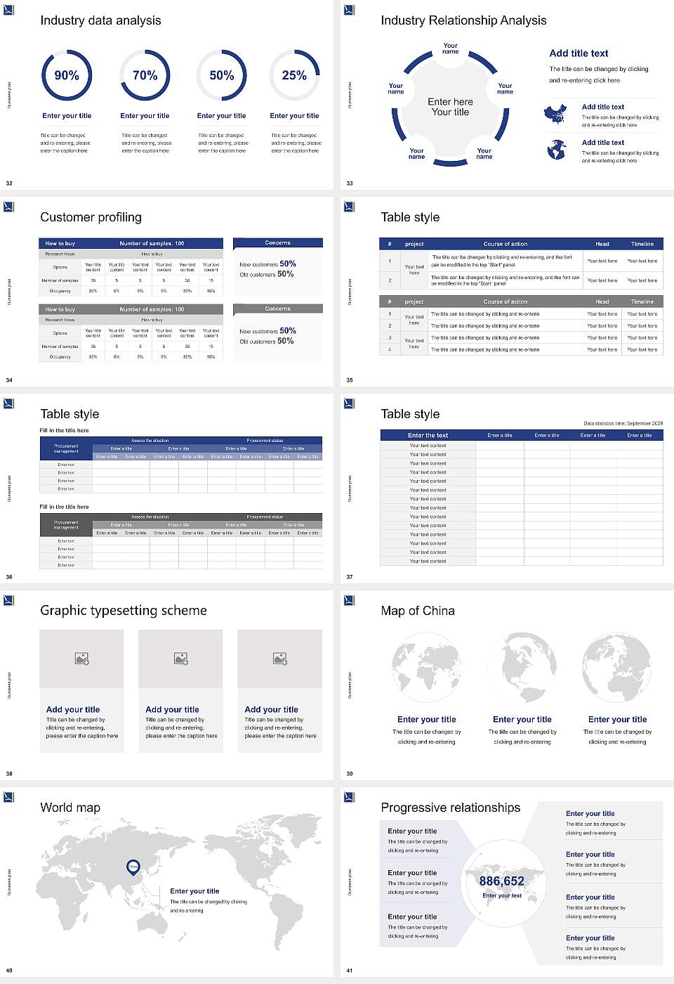 ASBM University Competition/Entrepreneurship Contest PPT Template16:9 ratio PPT effect preview image5