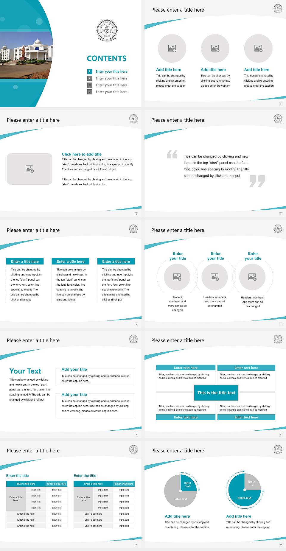 Ayush and Health Sciences University of Chhattisgarh Course/Courseware Creation PPT Template4:3 ratio PPT effect preview image2