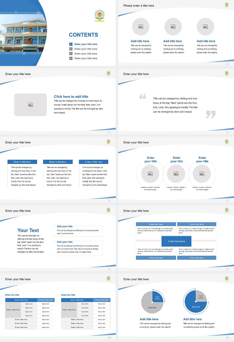 Assam Rajiv Gandhi University of Co-operative Management Course/Courseware Creation PPT Template16:9 ratio PPT effect preview image2