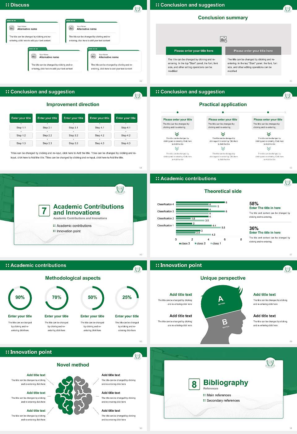 Al-Karim University Graduation Thesis Defense PPT Template16:9 ratio PPT effect preview image6