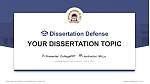 Awadesh Pratap Singh University Graduation Thesis Defense PPT Template