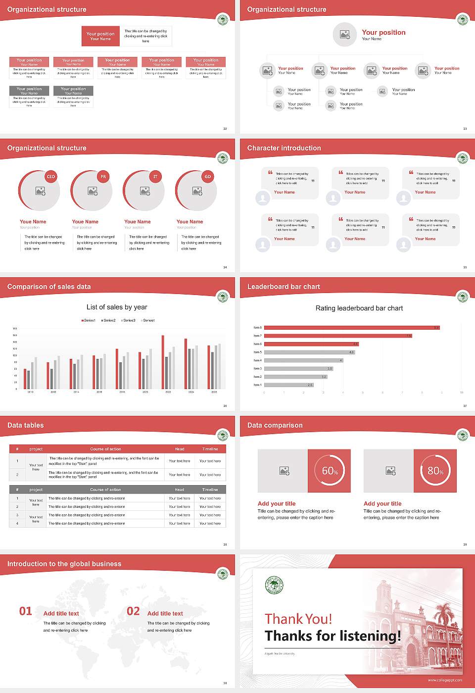 Aligarh Muslim University Academic Presentation/Research Findings Report PPT Template16:9 ratio PPT effect preview image4