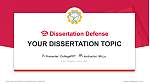 A.K.S. University Graduation Thesis Defense PPT Template