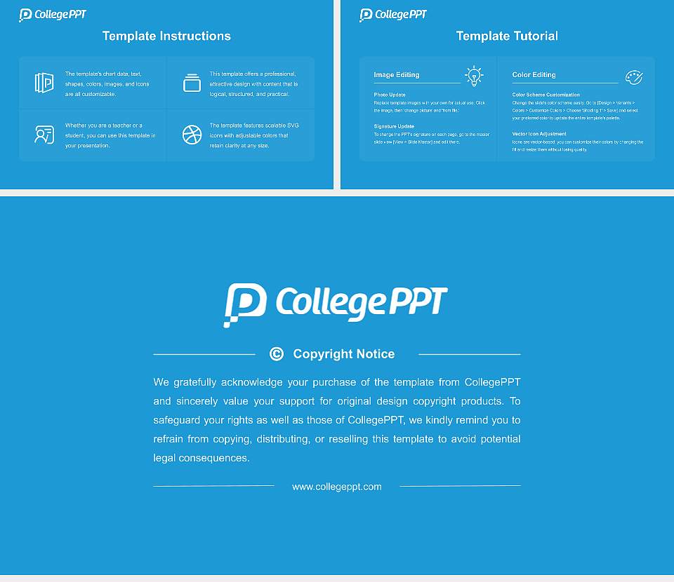 Azim Premji University Course/Courseware Creation PPT Template16:9 ratio PPT effect preview image5