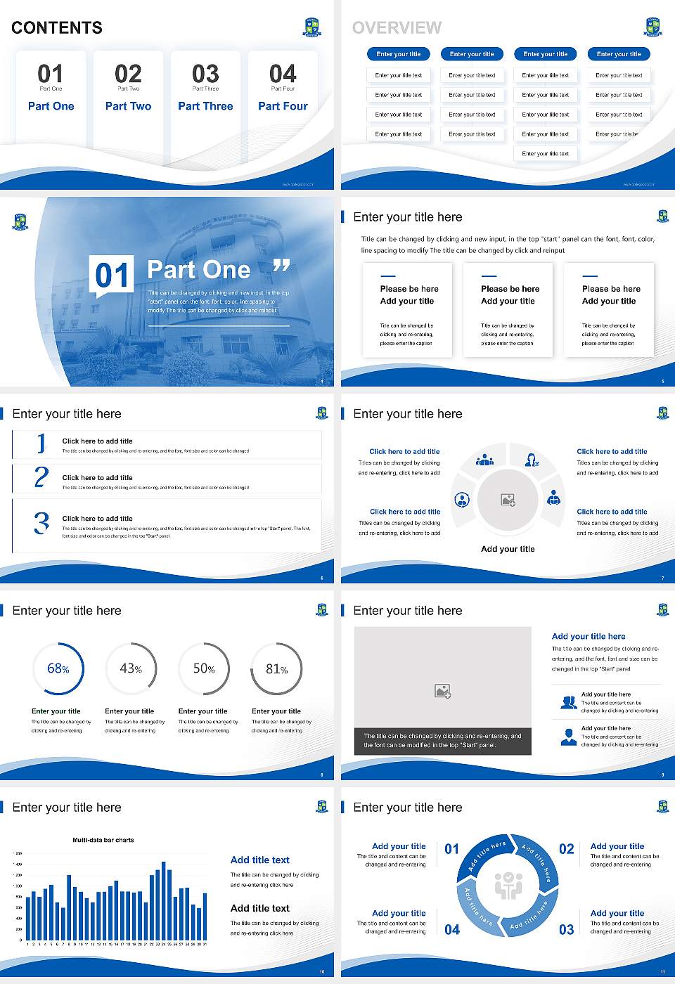 Adamas University Lecture Sharing and Networking Event PPT Template16:9 ratio PPT effect preview image2