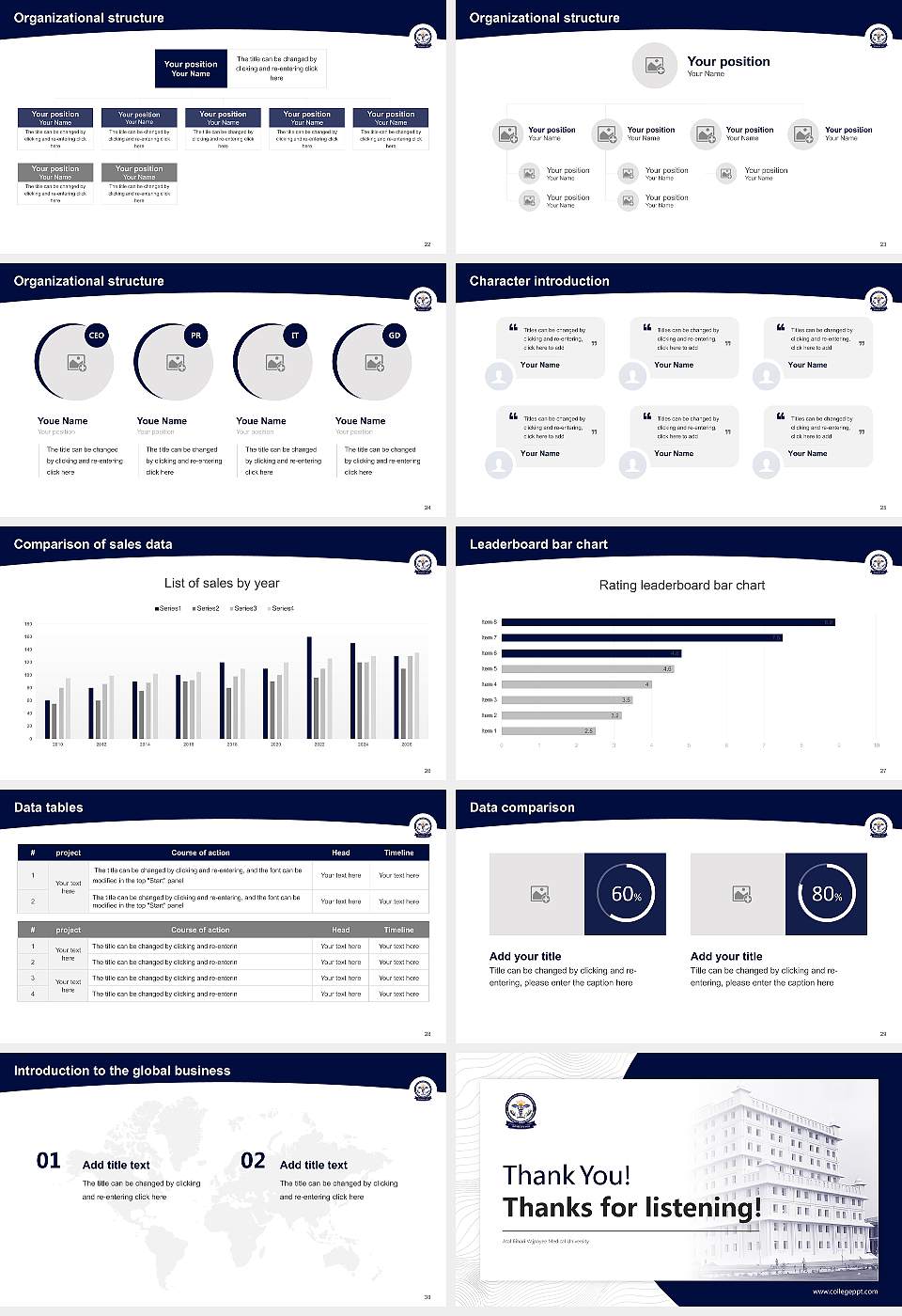 Atal Bihari Vajpayee Medical University Academic Presentation/Research Findings Report PPT Template16:9 ratio PPT effect preview image4