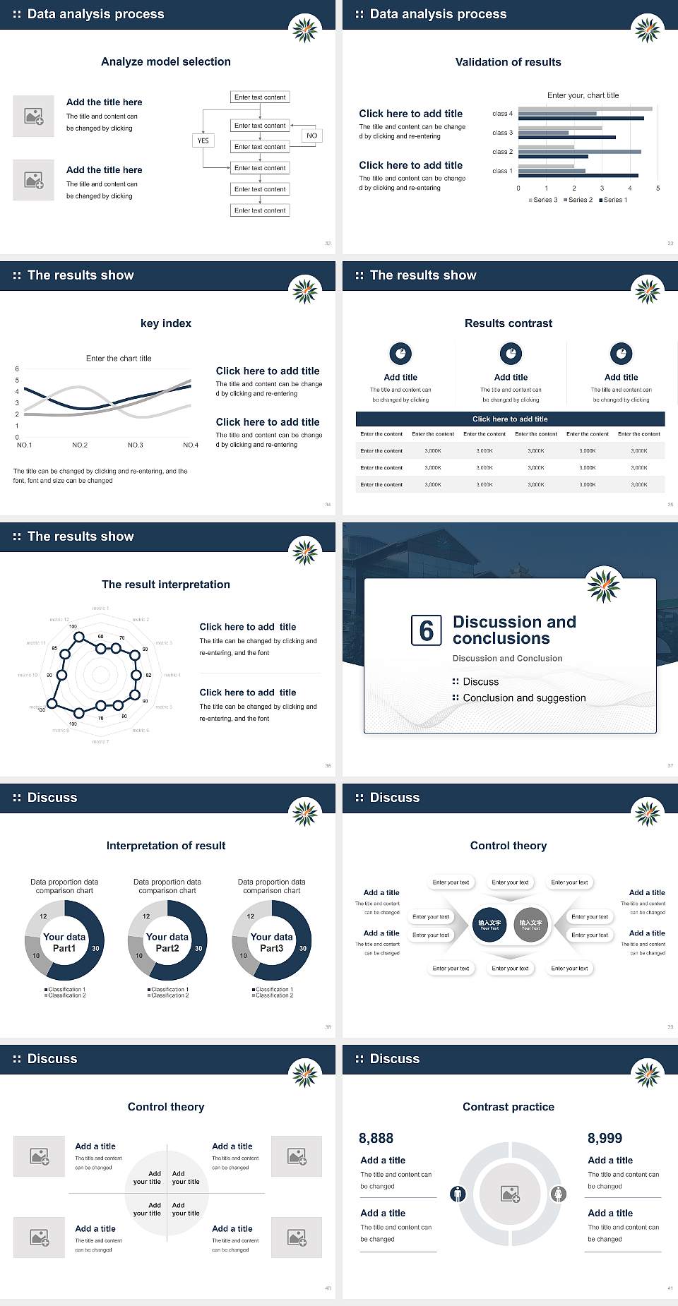 Arunachal University of Studies Graduation Thesis Defense PPT Template4:3 ratio PPT effect preview image5