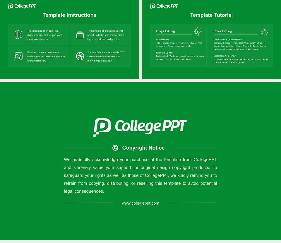 Assam Agricultural University Course/Courseware Creation PPT Template16:9 ratio PPT effect preview image5