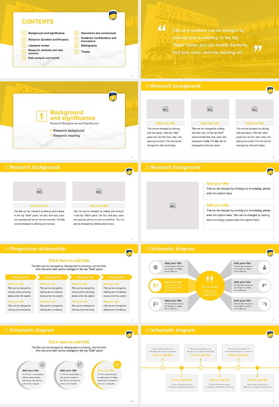 Amity University, West Bengal Graduation Thesis Defense PPT Template16:9 ratio PPT effect preview image2