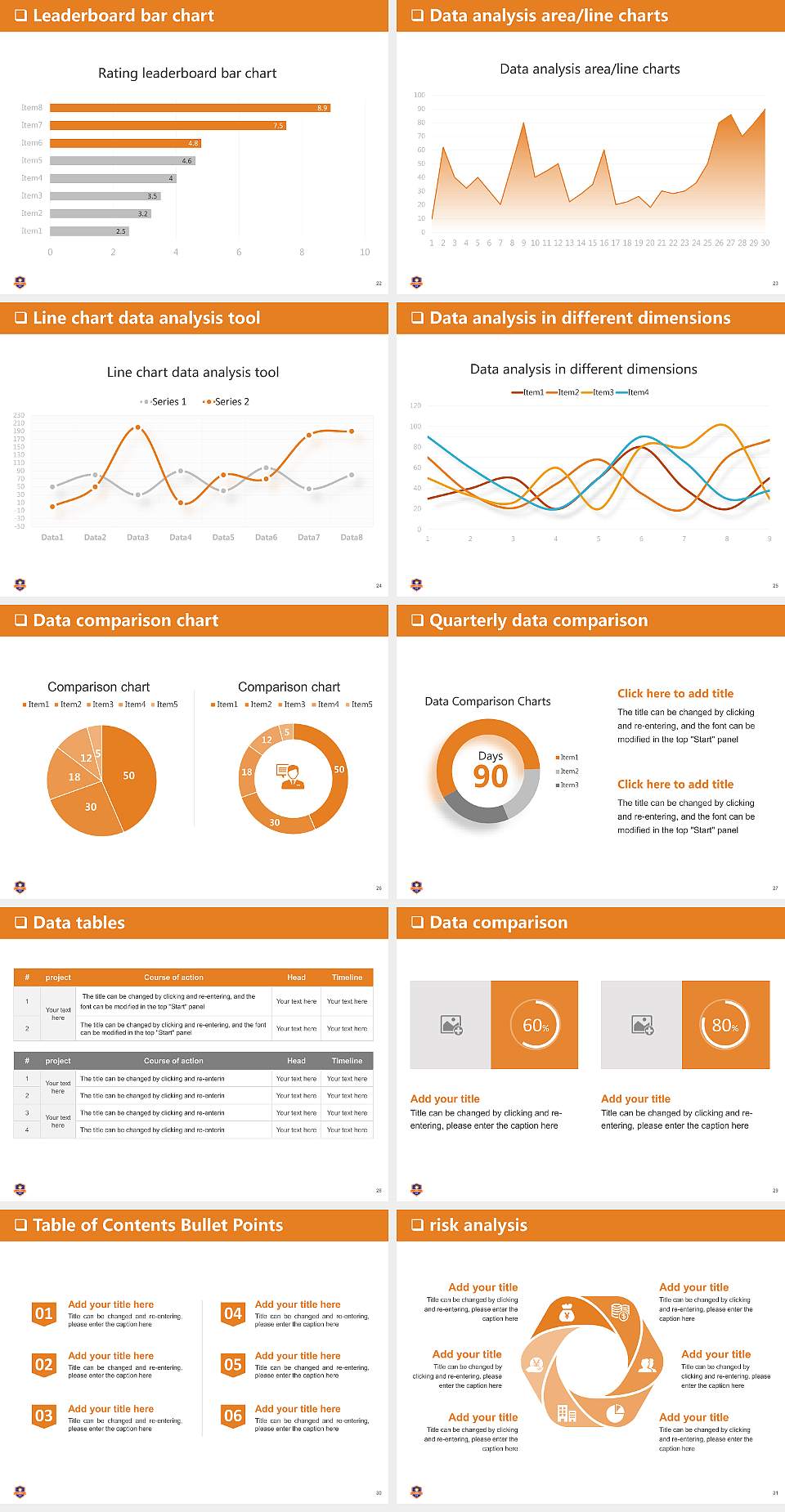 Arni University General Purpose PPT Template4:3 ratio PPT effect preview image4