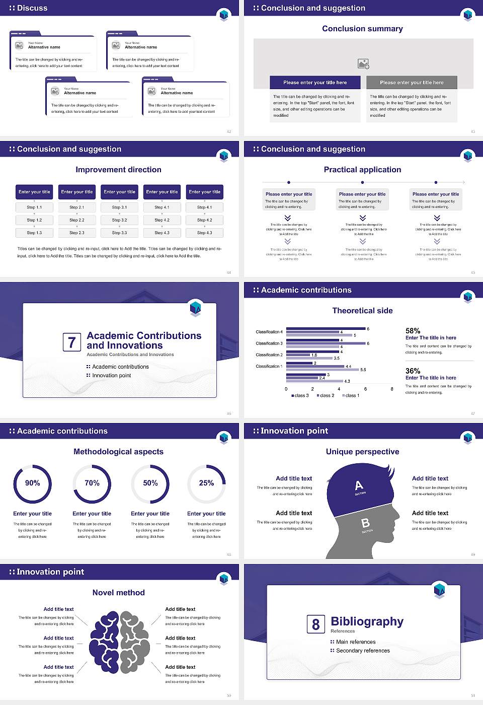 ATLAS SkillTech University Graduation Thesis Defense PPT Template16:9 ratio PPT effect preview image6