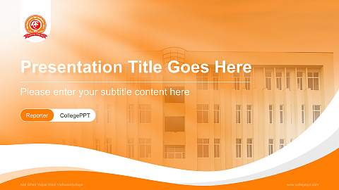 Atal Bihari Vajpai Hindi Vishwavidyalaya Lecture Sharing and Networking Event PPT Template