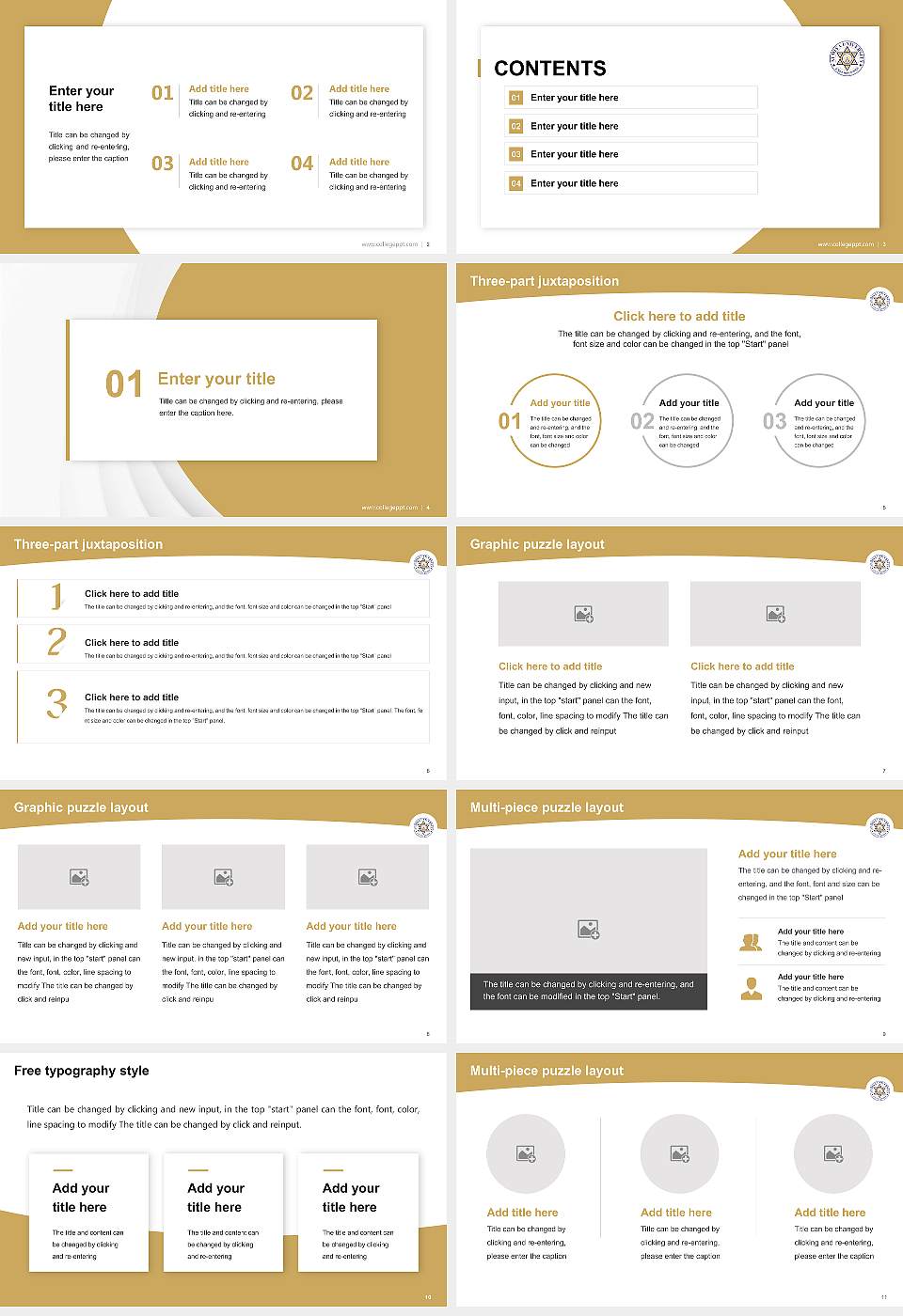 Atmiya University Academic Presentation/Research Findings Report PPT Template16:9 ratio PPT effect preview image2