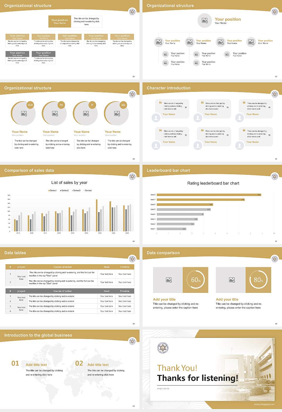 Atmiya University Academic Presentation/Research Findings Report PPT Template16:9 ratio PPT effect preview image4