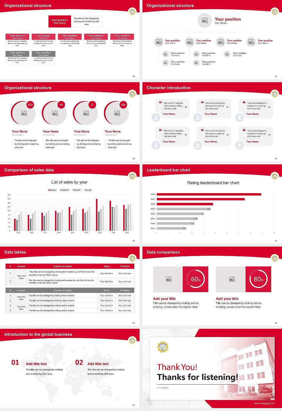 A.K.S. University Academic Presentation/Research Findings Report PPT Template16:9 ratio PPT effect preview image4