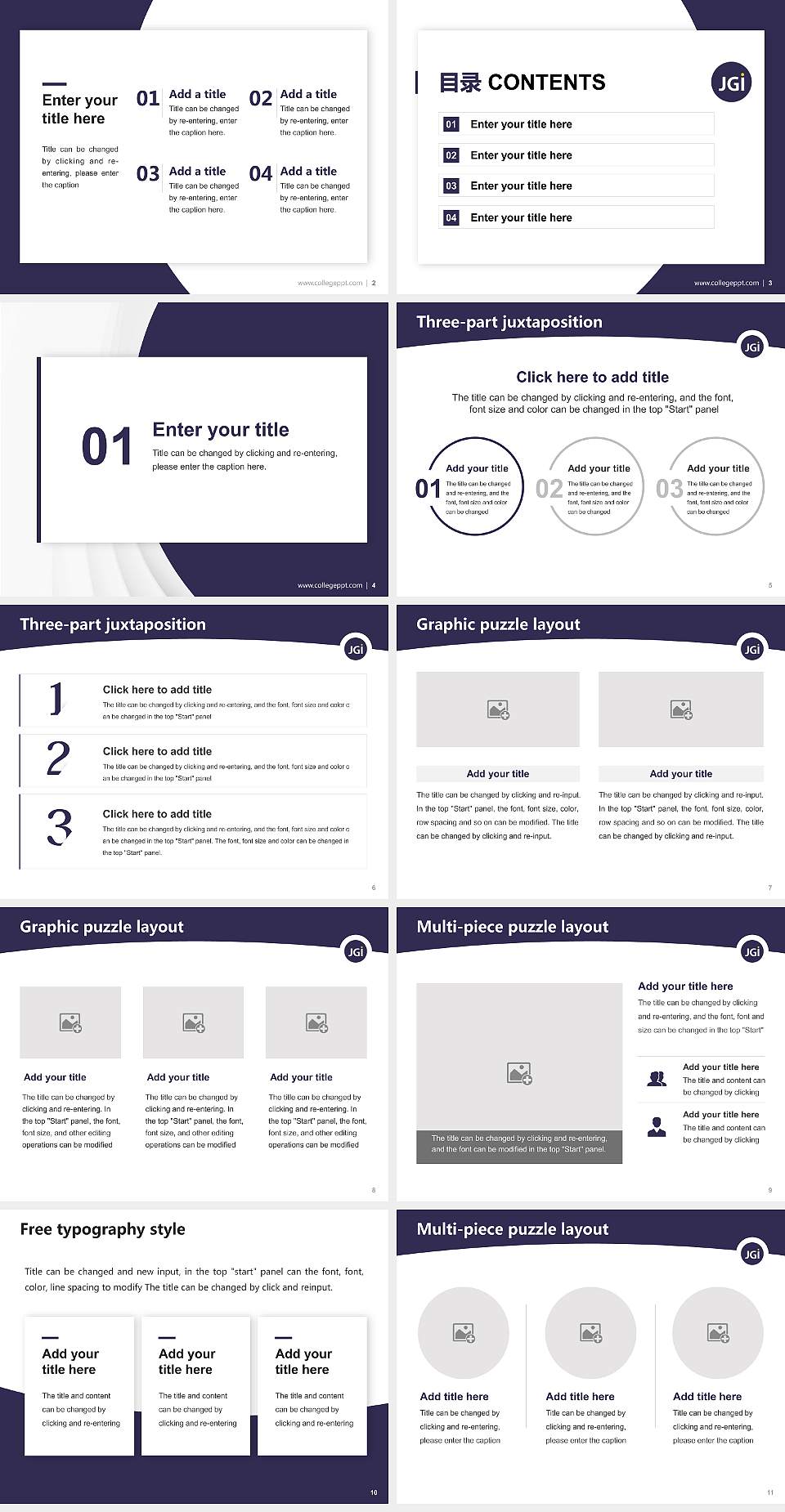 ARKA Jain University Academic Presentation/Research Findings Report PPT Template4:3 ratio PPT effect preview image2