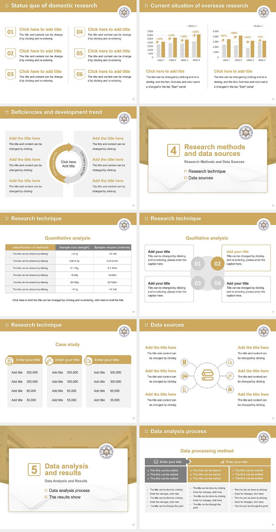 Atmiya University Graduation Thesis Defense PPT Template4:3 ratio PPT effect preview image4