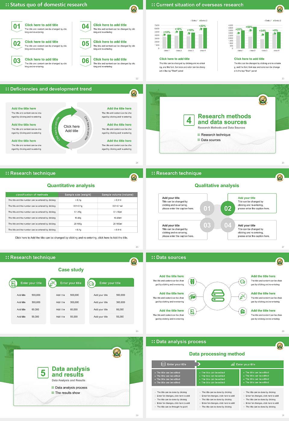 Agriculture University, Jodhpur Graduation Thesis Defense PPT Template16:9 ratio PPT effect preview image4