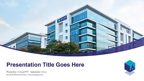 ATLAS SkillTech University Course/Courseware Creation PPT Template