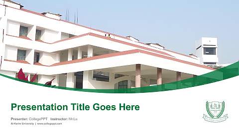 Al-Karim University Course/Courseware Creation PPT Template