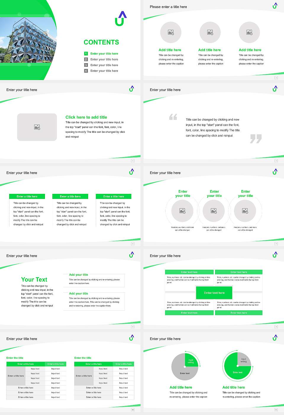 Atria University Course/Courseware Creation PPT Template16:9 ratio PPT effect preview image2