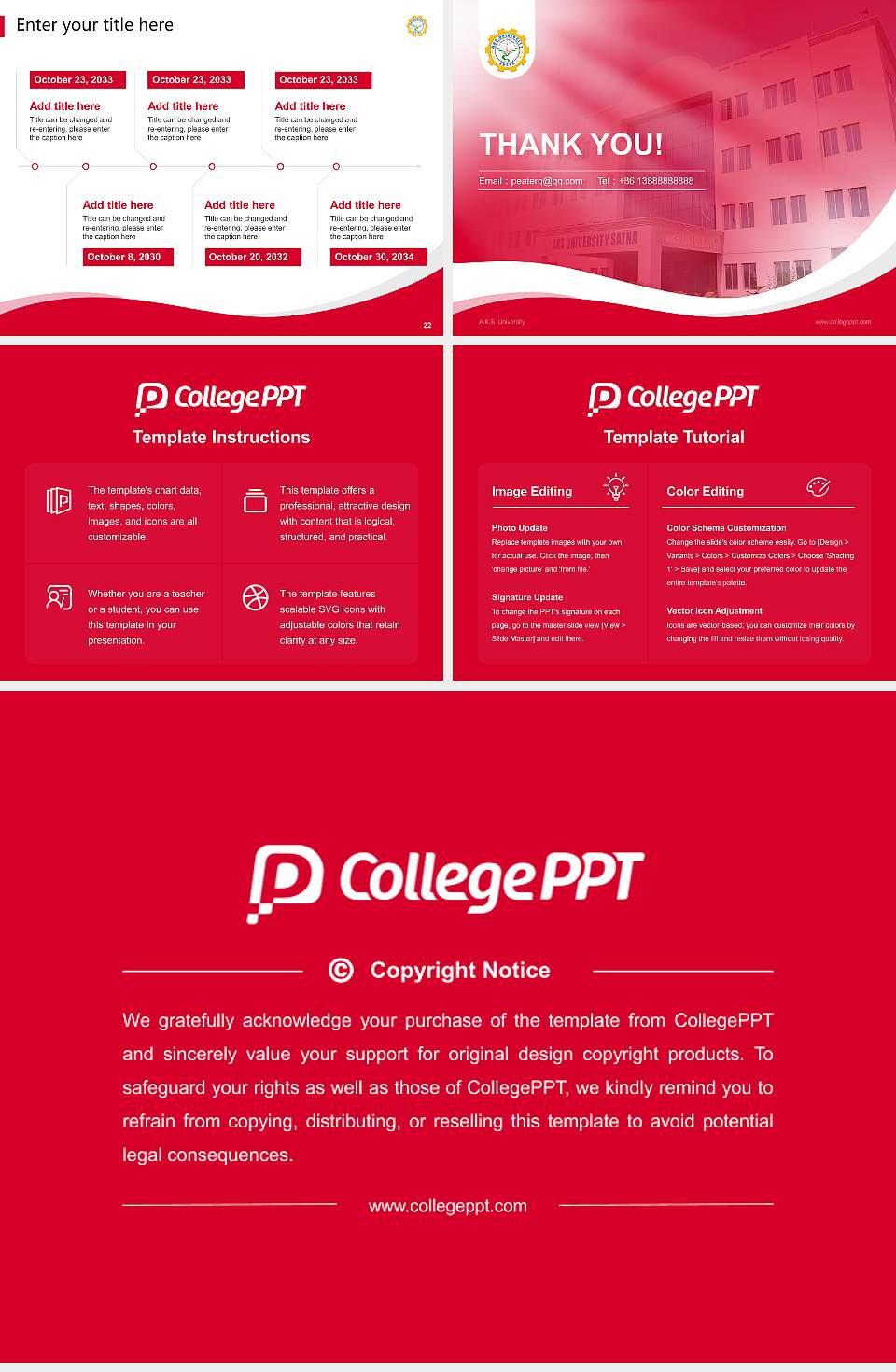 A.K.S. University Lecture Sharing and Networking Event PPT Template4:3 ratio PPT effect preview image4