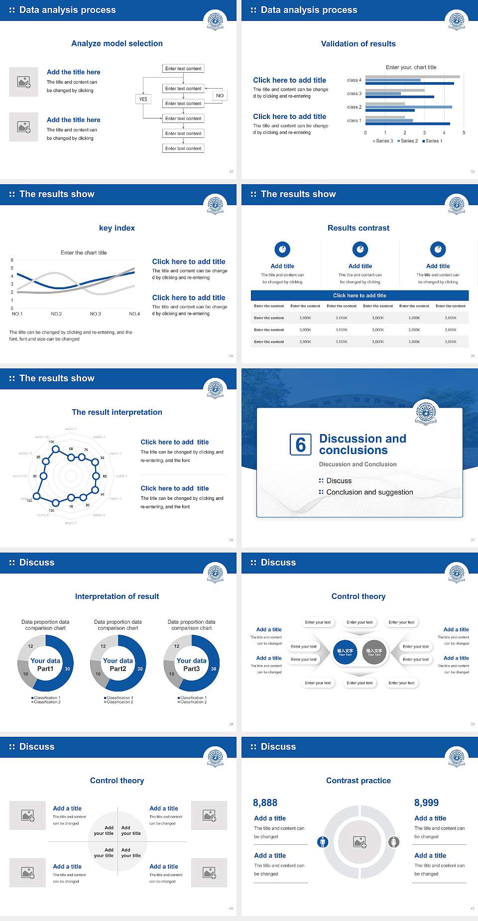 Assam University Graduation Thesis Defense PPT Template4:3 ratio PPT effect preview image5