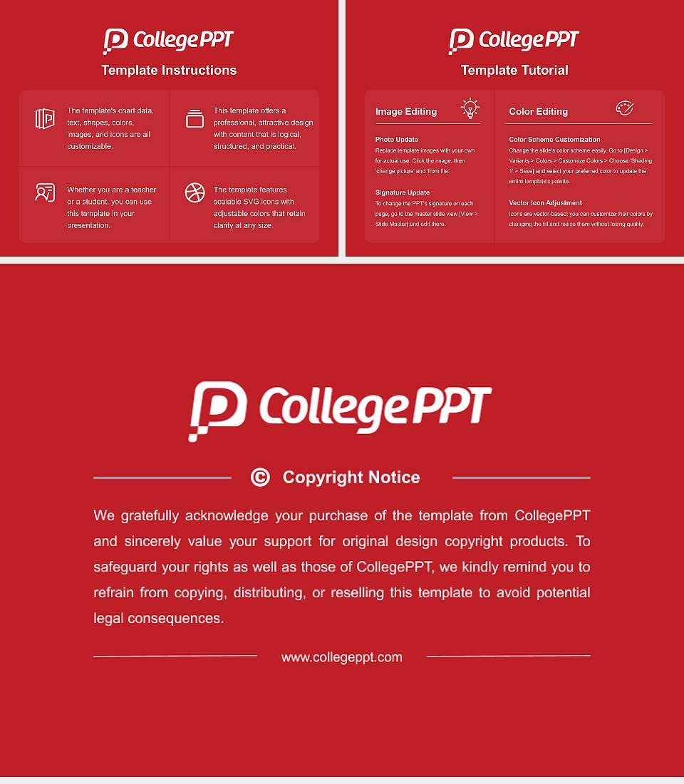 Anurag University Course/Courseware Creation PPT Template4:3 ratio PPT effect preview image5
