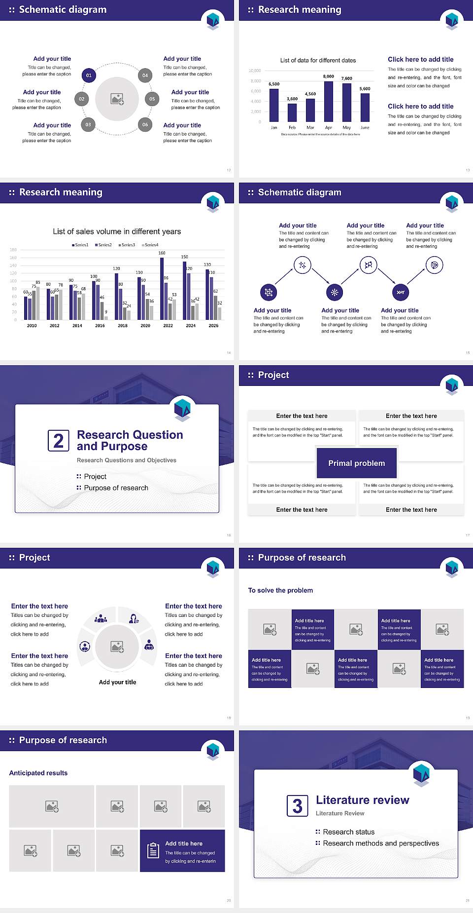 ATLAS SkillTech University Graduation Thesis Defense PPT Template4:3 ratio PPT effect preview image3
