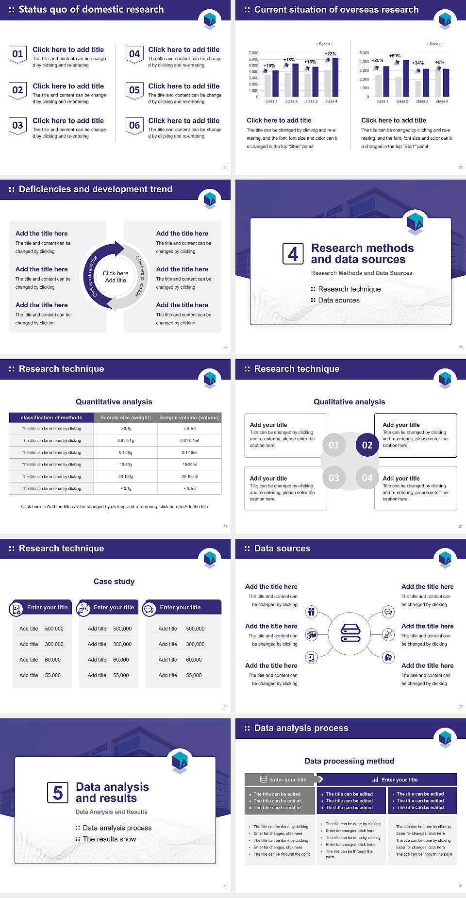 ATLAS SkillTech University Graduation Thesis Defense PPT Template4:3 ratio PPT effect preview image4