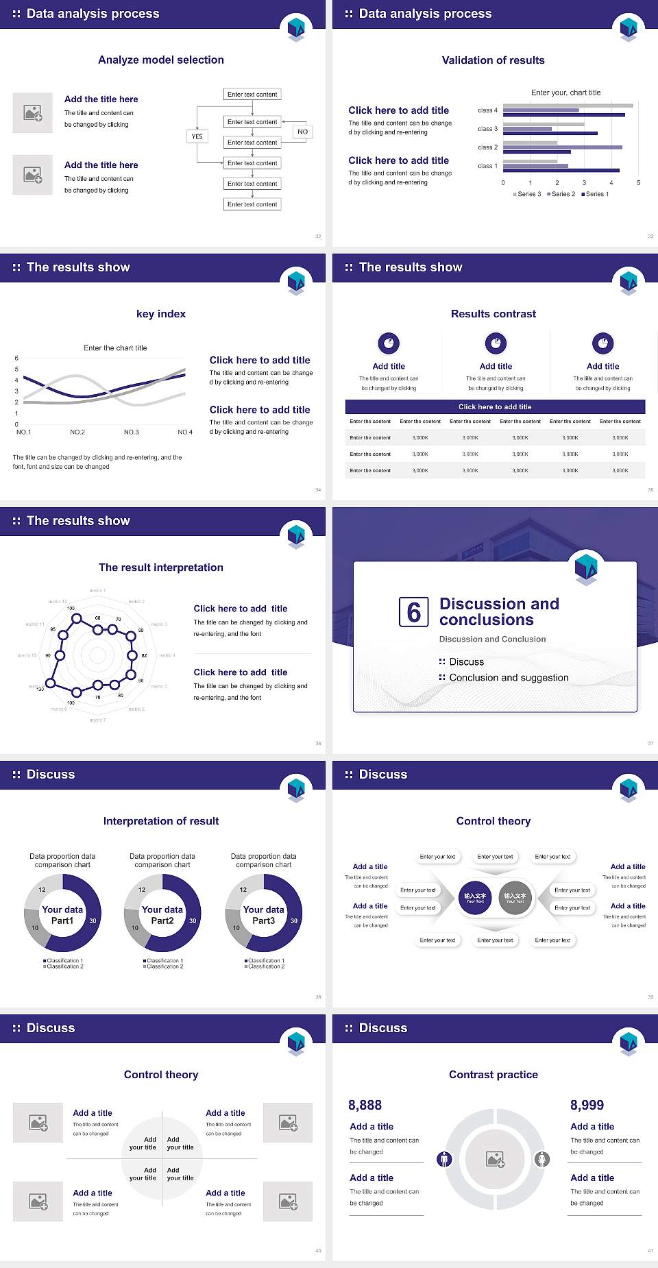 ATLAS SkillTech University Graduation Thesis Defense PPT Template4:3 ratio PPT effect preview image5