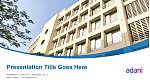 Adani University Unterricht Powerpoint Vorlage
