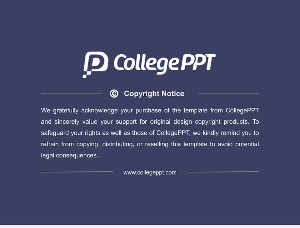 AURO University of Hospitality and Management Resume PPT Template4:3 ratio PPT effect preview image5