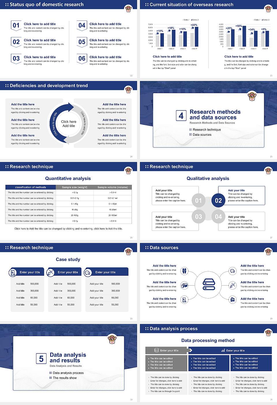 Andhra University Graduation Thesis Defense PPT Template16:9 ratio PPT effect preview image4