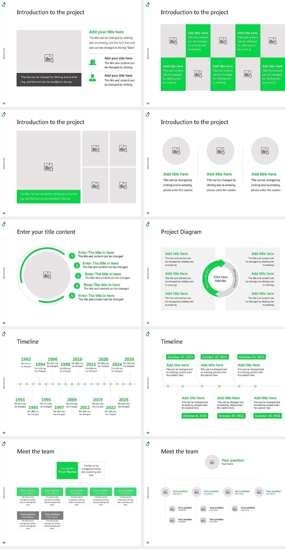 Atria University Competition/Entrepreneurship Contest PPT Template4:3 ratio PPT effect preview image3