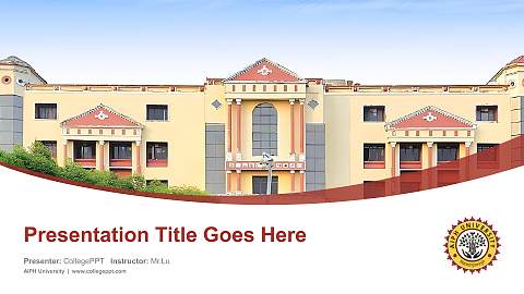 AIPH University Course/Courseware Creation PPT Template