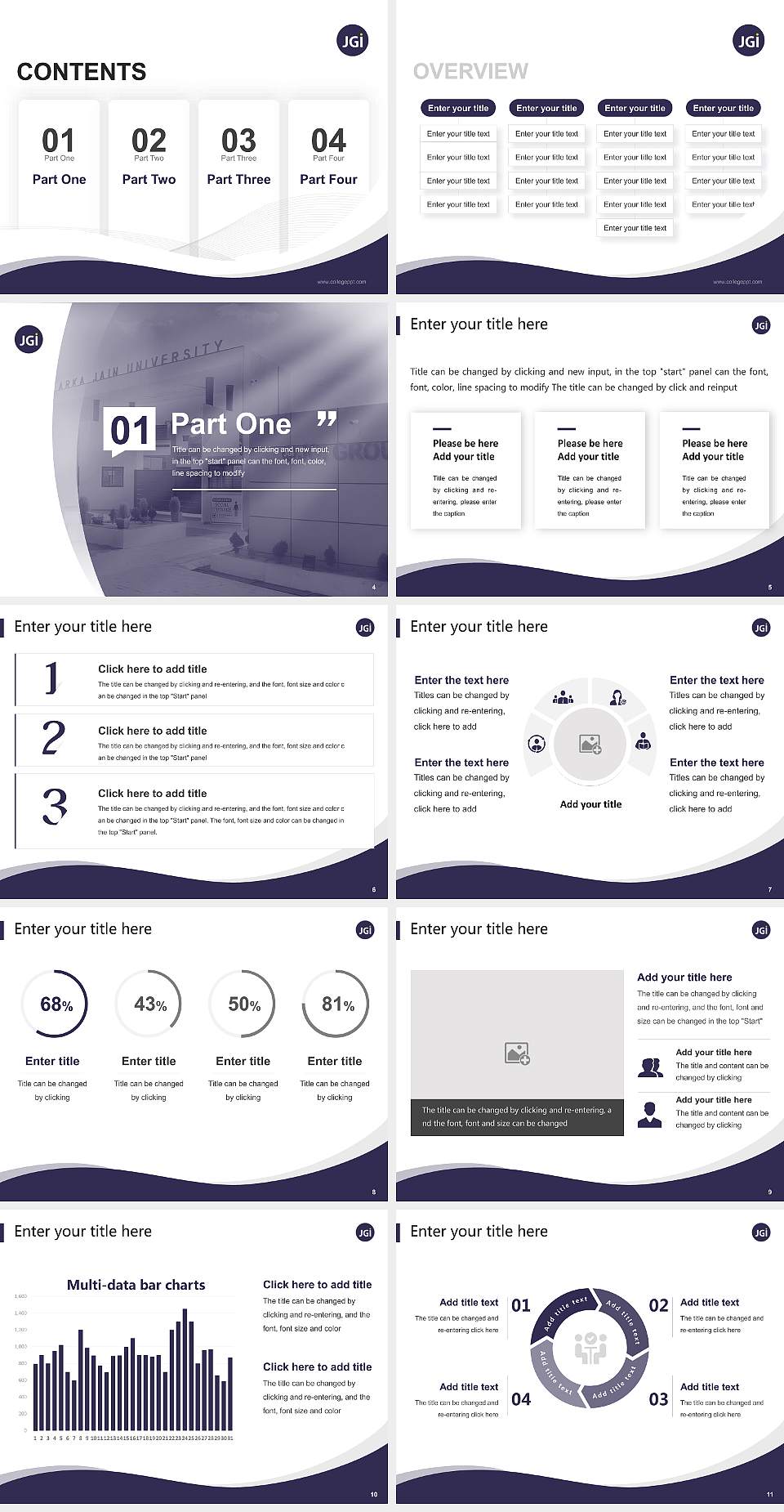 ARKA Jain University Lecture Sharing and Networking Event PPT Template4:3 ratio PPT effect preview image2