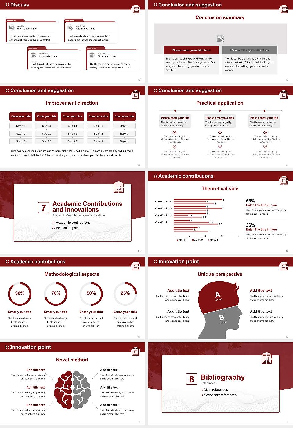 Ahmedabad University Graduation Thesis Defense PPT Template16:9 ratio PPT effect preview image6