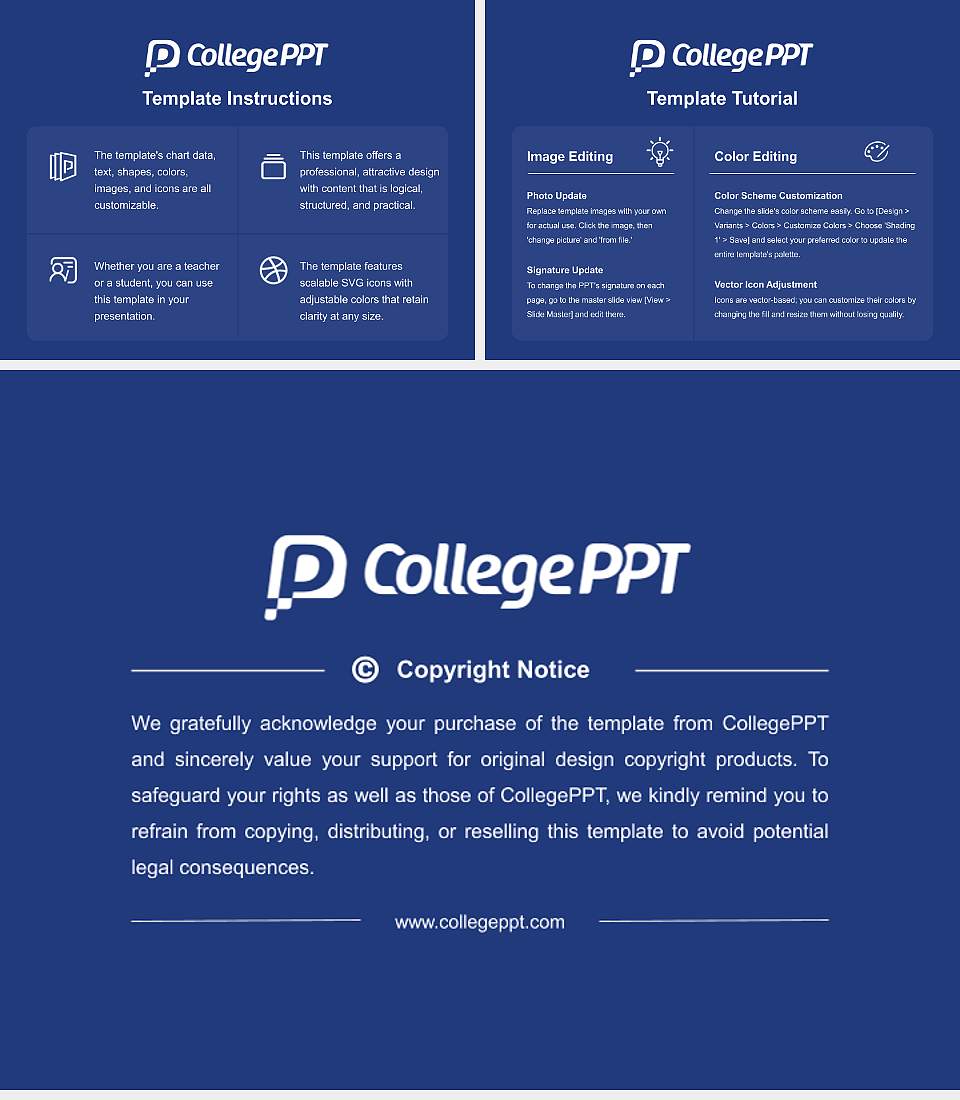 Andhra University Course/Courseware Creation PPT Template4:3 ratio PPT effect preview image5