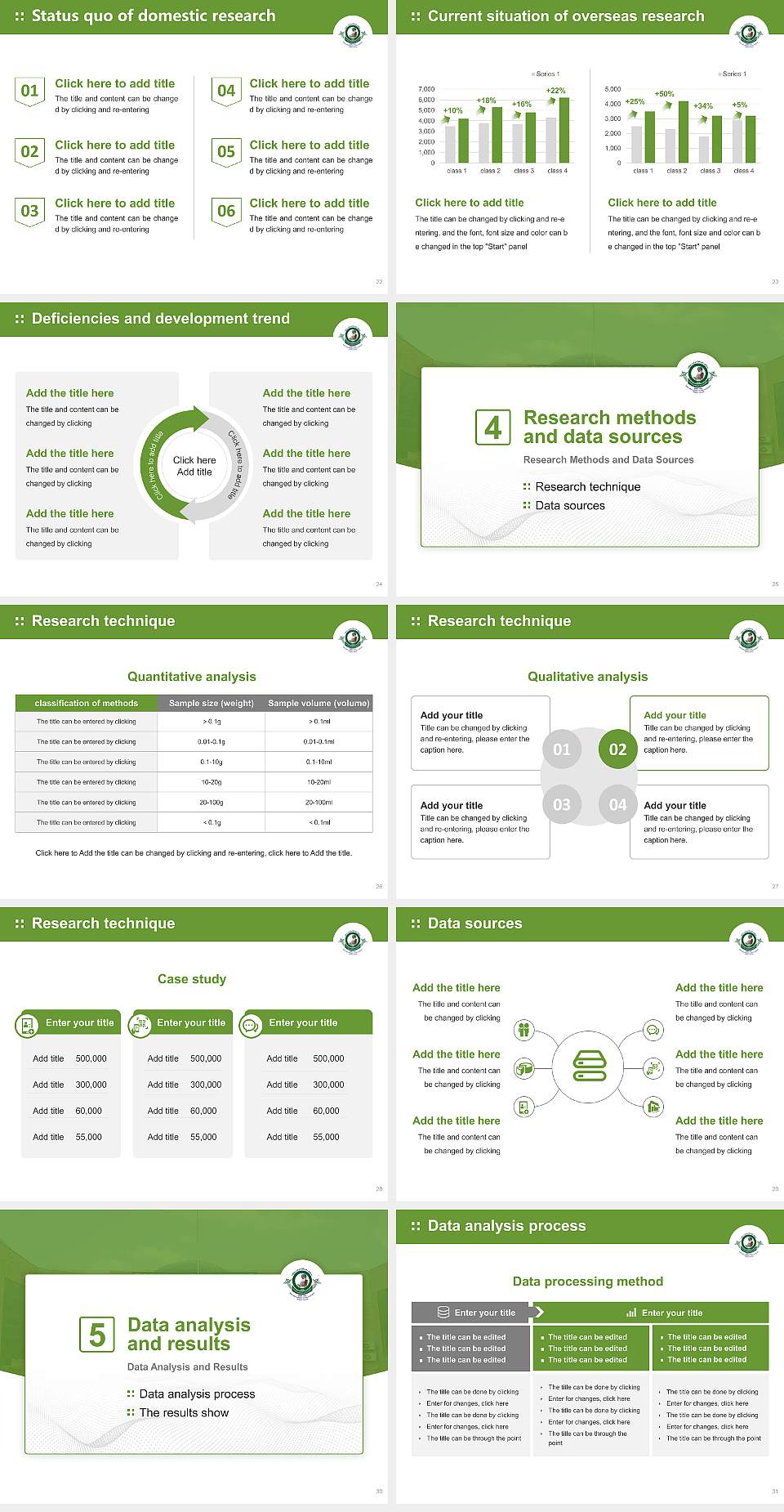 Baba Farid University of Health Sciences Graduation Thesis Defense PPT Template4:3 ratio PPT effect preview image4