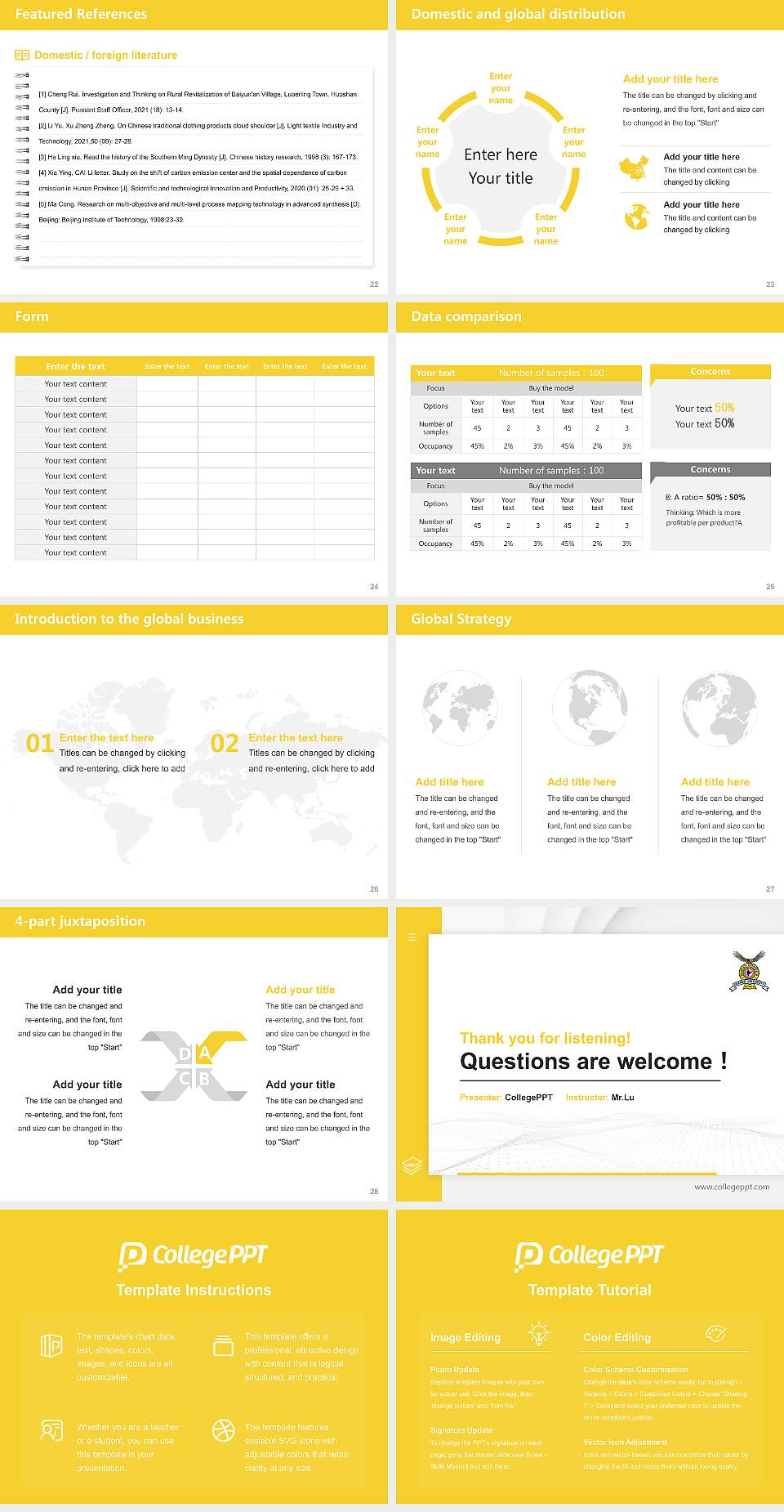 Bharati Vidyapeeth Thesis Proposal/Graduation Defense PPT Template4:3 ratio PPT effect preview image4