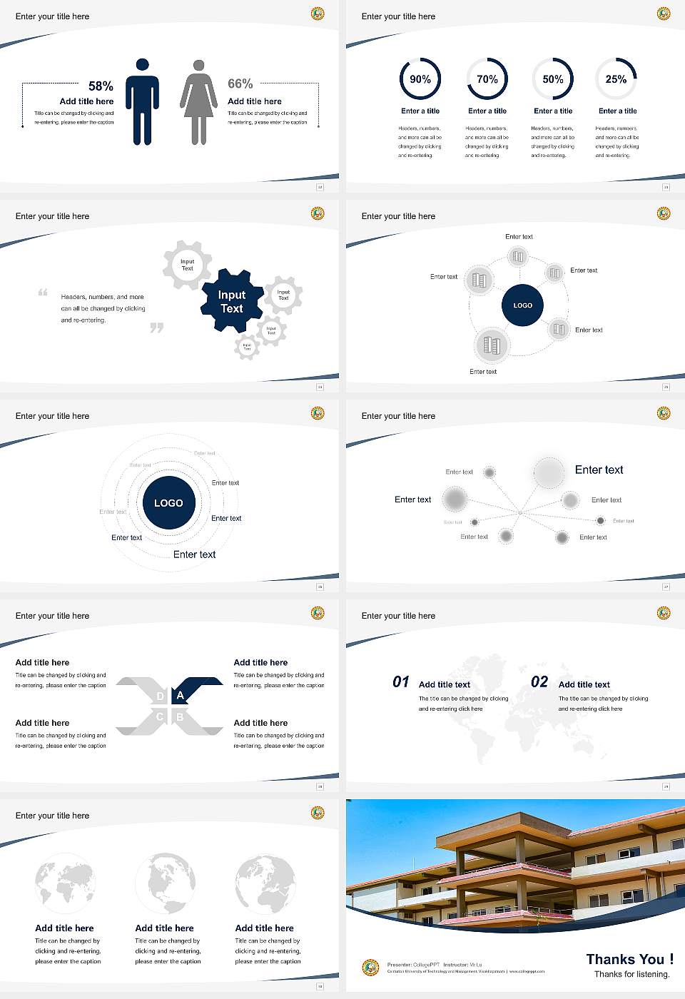 Centurion University of Technology and Management, Visakhapatnam Course/Courseware Creation PPT Template16:9 ratio PPT effect preview image4