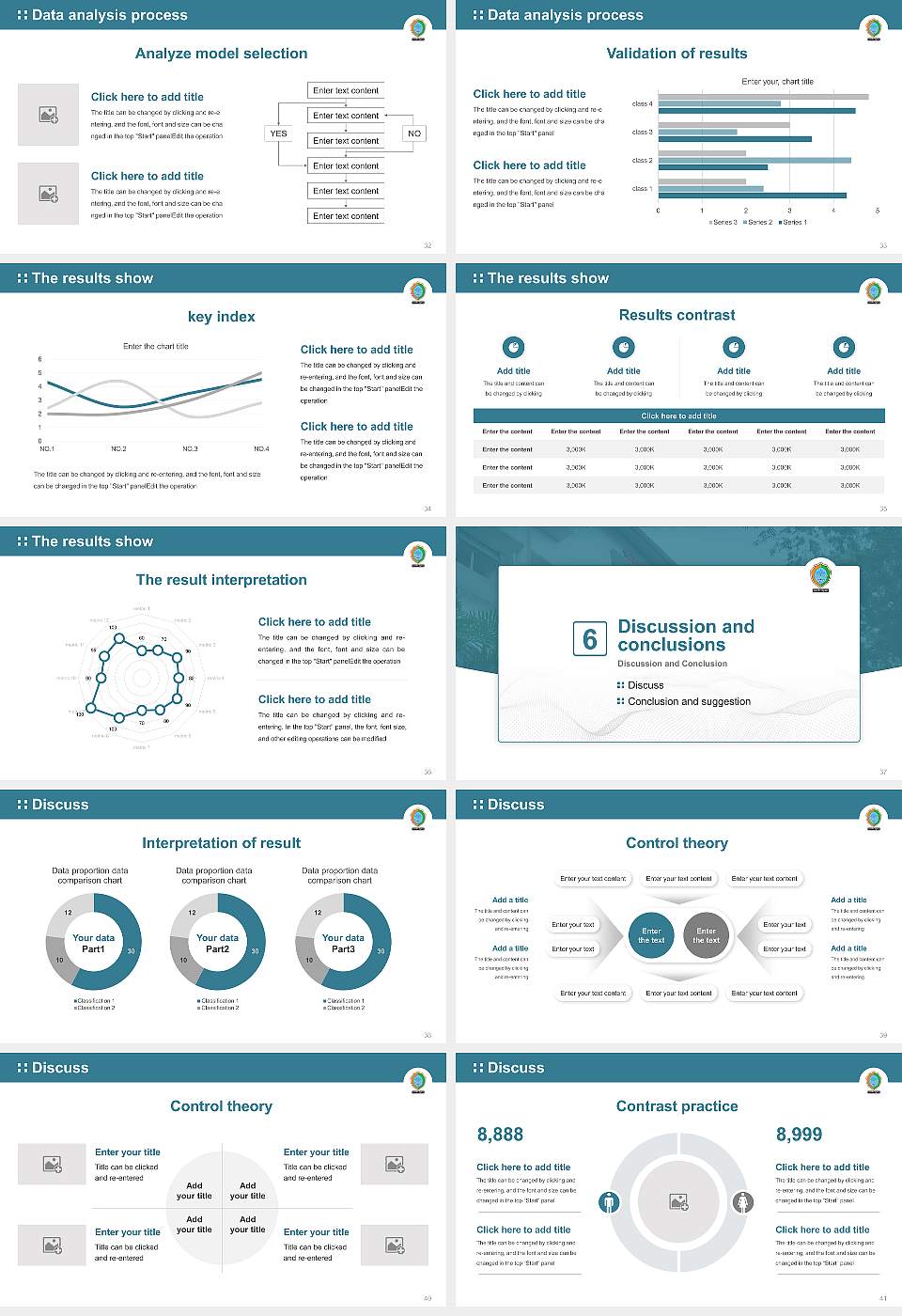 Cotton University Graduation Thesis Defense PPT Template16:9 ratio PPT effect preview image5