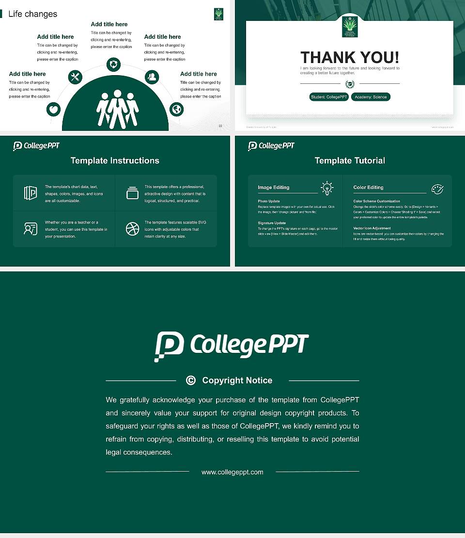 Central University of Punjab National Scholarship Defense PPT Template16:9 ratio PPT effect preview image4