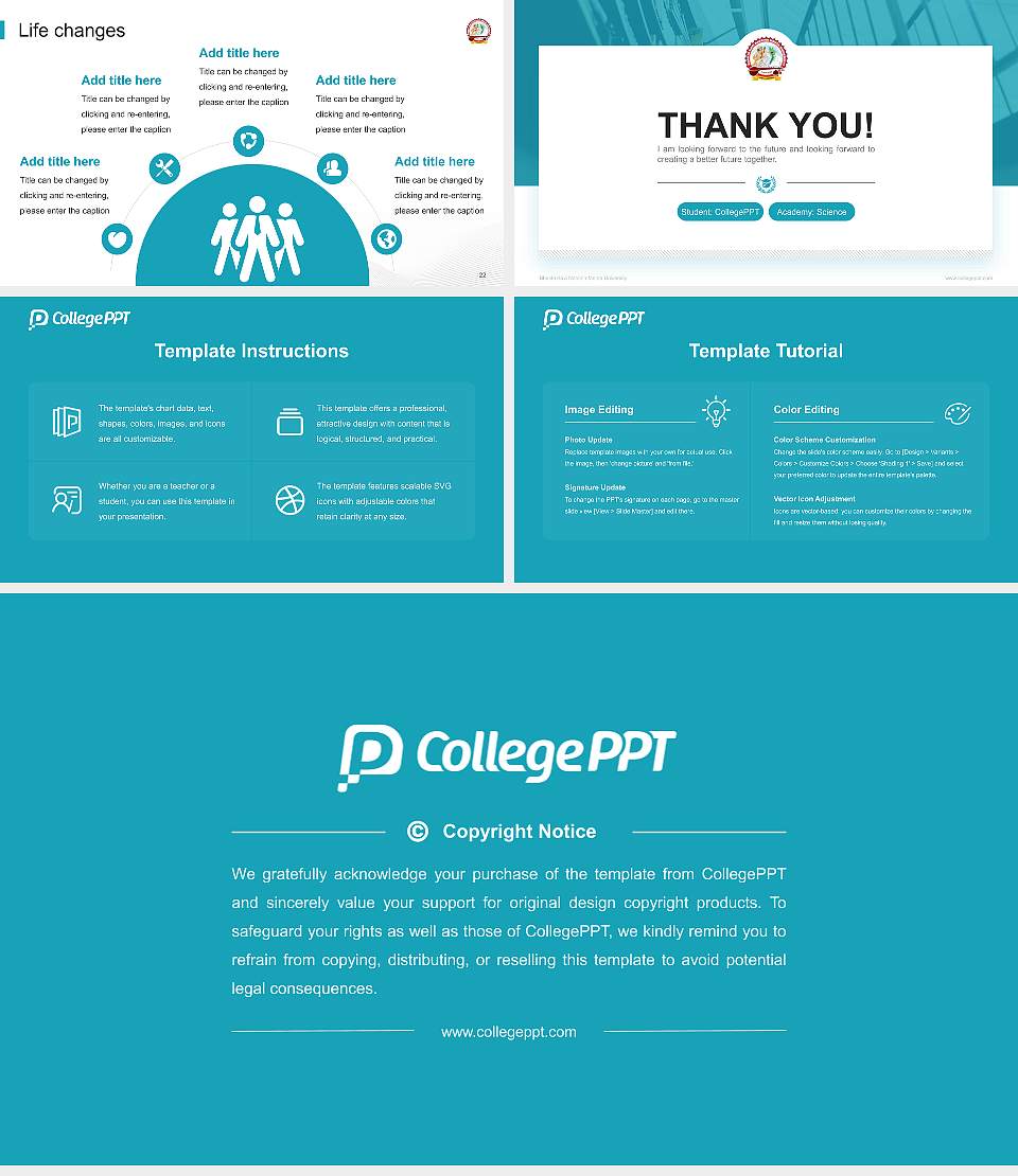 Bhakta Kavi Narsinh Mehta University National Scholarship Defense PPT Template16:9 ratio PPT effect preview image4