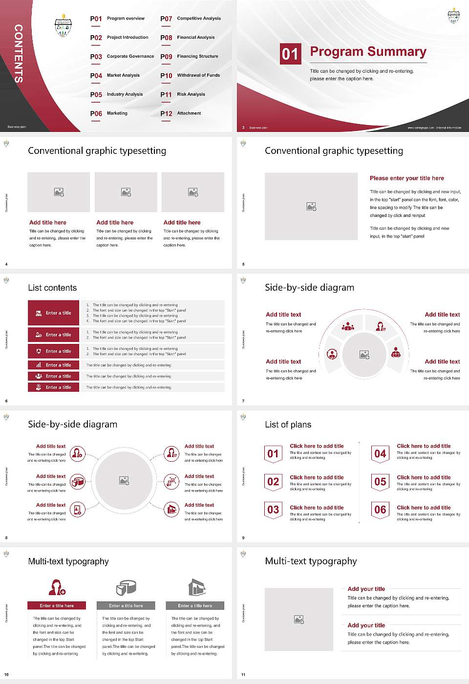 Central University of Tamil Nadu Competition/Entrepreneurship Contest PPT Template16:9 ratio PPT effect preview image2