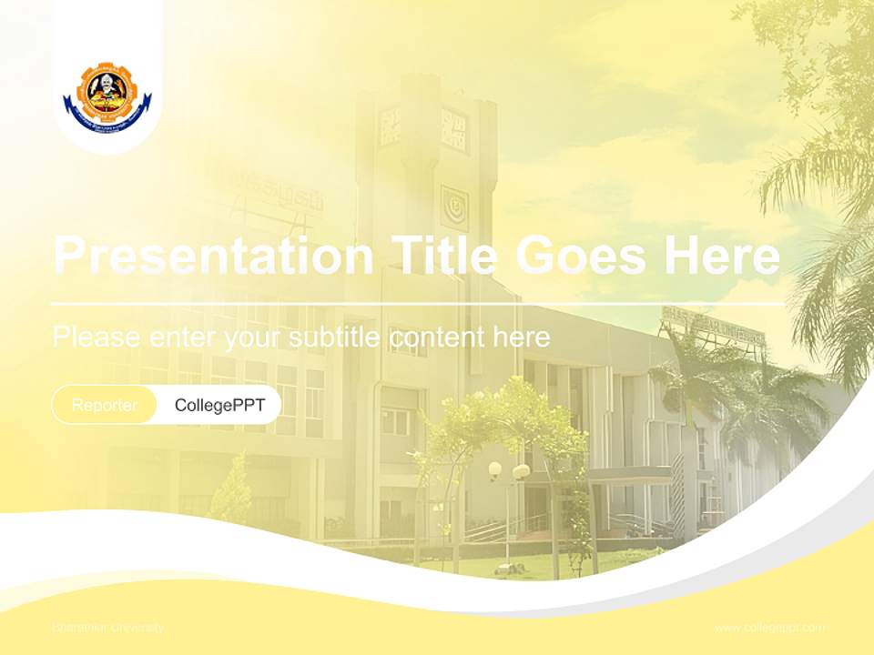 Bharathiar University Lecture Sharing and Networking Event PPT Template4:3 ratio PPT effect preview image4